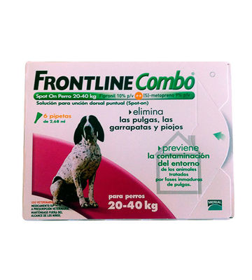 Frontline Spot On Combo 20- 40 Kg 1.00 Pipette