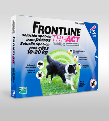 Frontline Tri Act 10-20 Kg 3.00 pipette