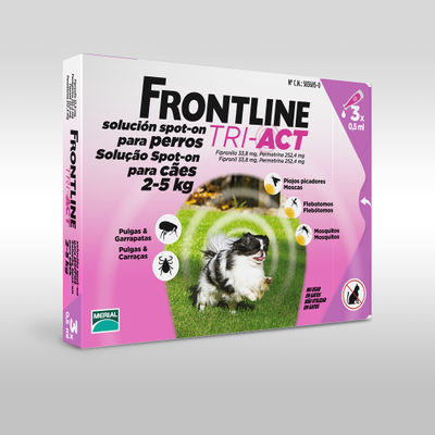 Frontline Tri Act 2-5 Kg 3.00 pipette