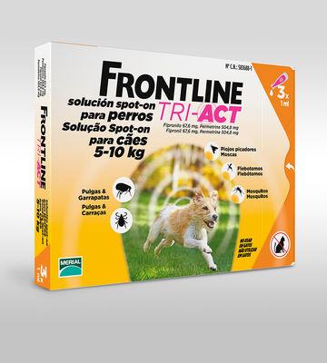 Frontline Tri Act 5-10 Kg 6.00 Pipette
