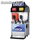 Frozen cabonated beverage machine - mod. vfcb 2 - n° 2 tanks - n° 1 compressor -
