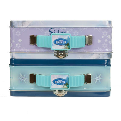 Frozen Tin Lunch Box Purple version with no trim