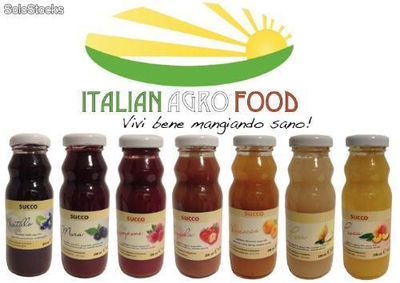 Fruchtsäfte 100% natürliche - Produkte in Italien