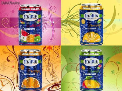 Fruittis 33cl canettes