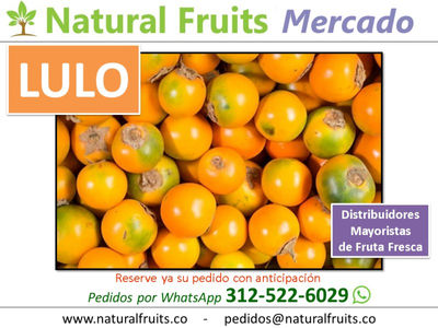 fruta fresca lulo distribuidor comercializador mayorista vende por mayor