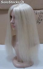 Full lace cheveux bresilien raide couleur blond clair