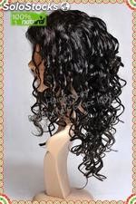 Full Lace Wig Cheveux remy bresilien Ondule