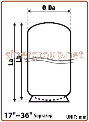 Fuller pressure vessels from 5&amp;quot;x17&amp;quot; to 63&amp;quot;x86&amp;quot; with base - Foto 3