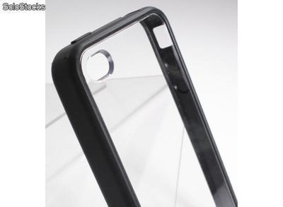 Funda bumper transparente iphone 4