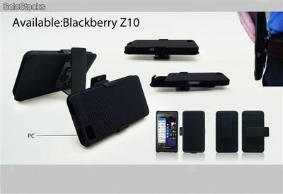 Funda Clip combo Holster protector for blackberry z10
