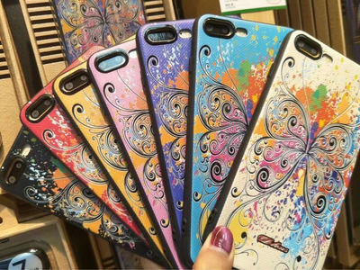 Funda de iPhone8 plus con la imagen de mariposa - Foto 4