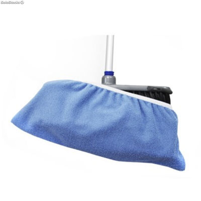 Funda de microfibra azul para cepillo