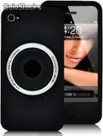 Funda Estilo Cámara fotos para iPhone 4g 4gs
