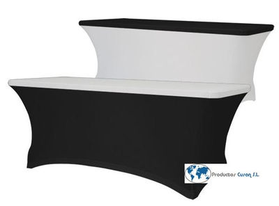 Funda Negra Spandex Mesa Banquete XXL 200 x 90 - Foto 3