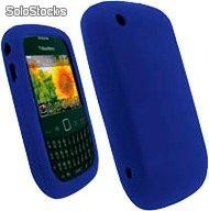 Funda Silicona Azul BlackBerry Curve 8520 9300