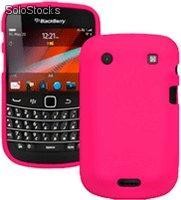 Funda Silicona Fucsia BlackBerry bold 9900