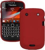 Funda Silicona Roja BlackBerry bold 9900