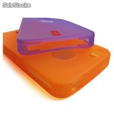Funda Silicona Serie rfid iPhone 4/4s violeta