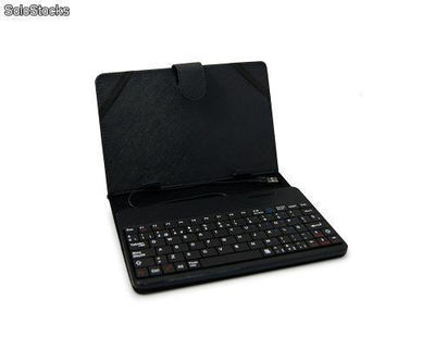 Funda Soporte con teclado usb mtk para tablet de 6&quot; y 7