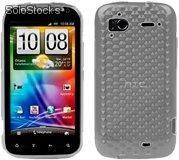 Funda tpu Transparente para htc Sensation