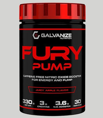 Fury Pump De Galvanize Nutrition (Booster Sans Caféine)