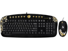 G-Cube Multimedia Golden Sunset Keyboard Mouse Desktop Set A4-GKSA