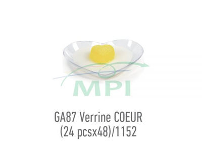 GA87 Verrine coeur (24 pcsx48)/1152