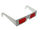 Gafas 3D Decodificador Lente Rojo - 1