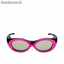 Gafas 3d samsung para led tv 3d serie c 2010, adulto / niño , recargables