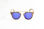 Gafas de madera atenea blue - 1