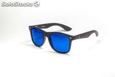 Gafas de pc &amp; bambú afrodita black blue