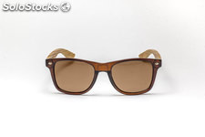 Gafas de pc &amp; bambú afrodita brown