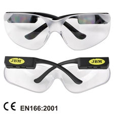 Gafas de protección con linterna led incorporada JBM