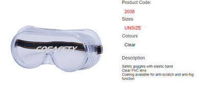Gafas de protección, Gafas PVC - Foto 2