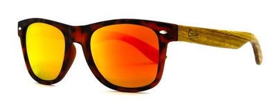 Gafas de sol 100% madera / lentes polarizadas / protección solar UV400