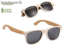 Gafas de sol bambú