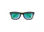 Gafas de sol con montura bicolor y lentes de espejo. Protección UV400. - 4