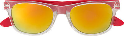Gafas de sol cristales efecto espejo y patillas color - Foto 4