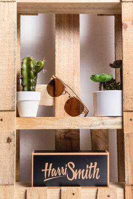 Gafas de sol madera natural hechas a mano Harrismithco - Foto 2