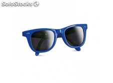 Gafas de sol plegables con montura de color y cristal protector de UV400.