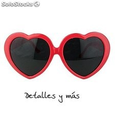 Gafas Gigantes corazón. Artículos para photocall y fiesta