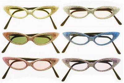 Gafas glitter trendy