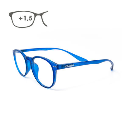 Gafas Lectura Connecticut Color Azul Aumento +1,5 Patillas Para Colgar Del
