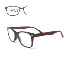 Gafas Lectura Illinois Rojas Aumento +1,5 Gafas De Vista, Gafas De Aumento,