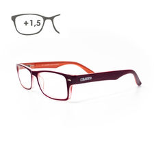 Gafas Lectura Kansas Morado / Naranja. Aumento +1,5 Gafas De Vista, Gafas De