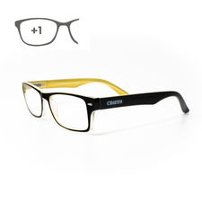 Gafas Lectura Kansas Negro / Amarillo. Aumento +1,0 Gafas De Vista, Gafas De