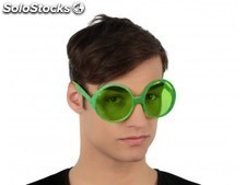 Gafas redondas verde