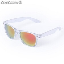 Gafas Sol clásicas con monturas transparente y lentes espejadas de colores