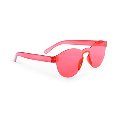 Gafas Sol monocolor traslúcidos y lentes sin marco