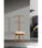 Galán 364 con asiento herrajes cromado satinado lacado en cerezo, 108 cm(alto)46 - Foto 2